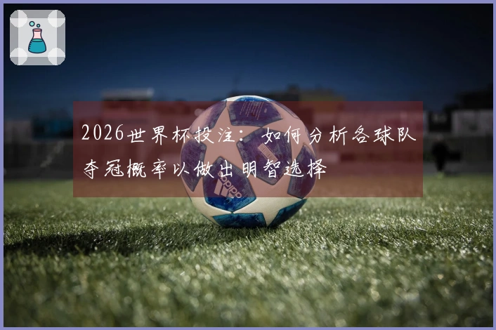 2026世界杯投注：如何分析各球队夺冠概率以做出明智选择
