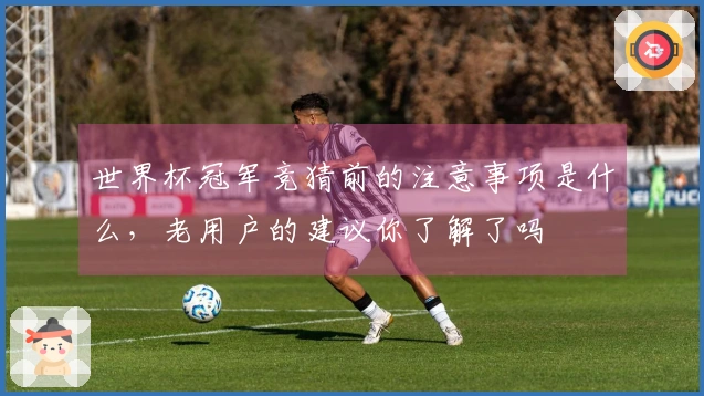 世界杯冠军竞猜前的注意事项是什么，老用户的建议你了解了吗