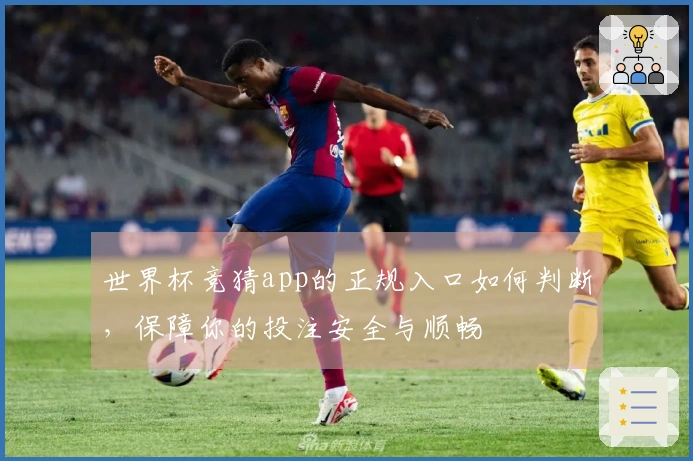 世界杯竞猜app的正规入口如何判断，保障你的投注安全与顺畅