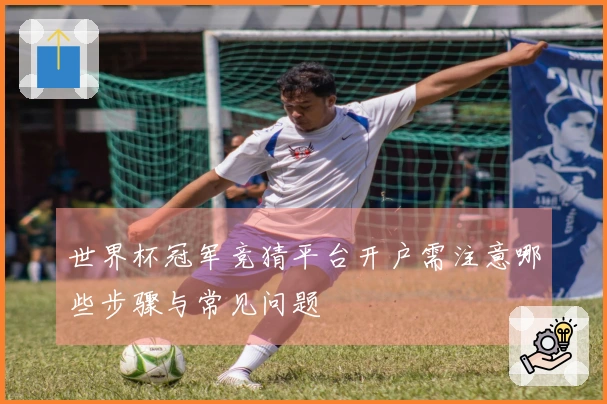 世界杯冠军竞猜平台开户需注意哪些步骤与常见问题